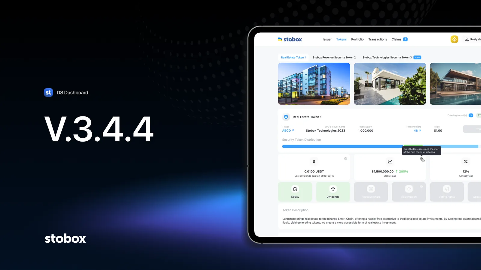 Latest DS Dashboard Update - Version 3.4.4