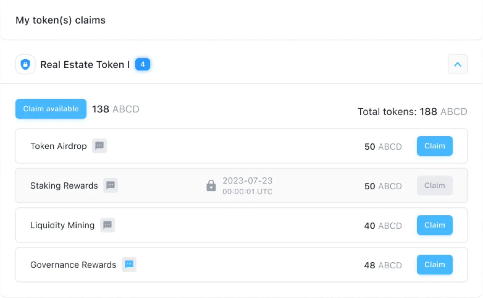 Token Distribution Module
