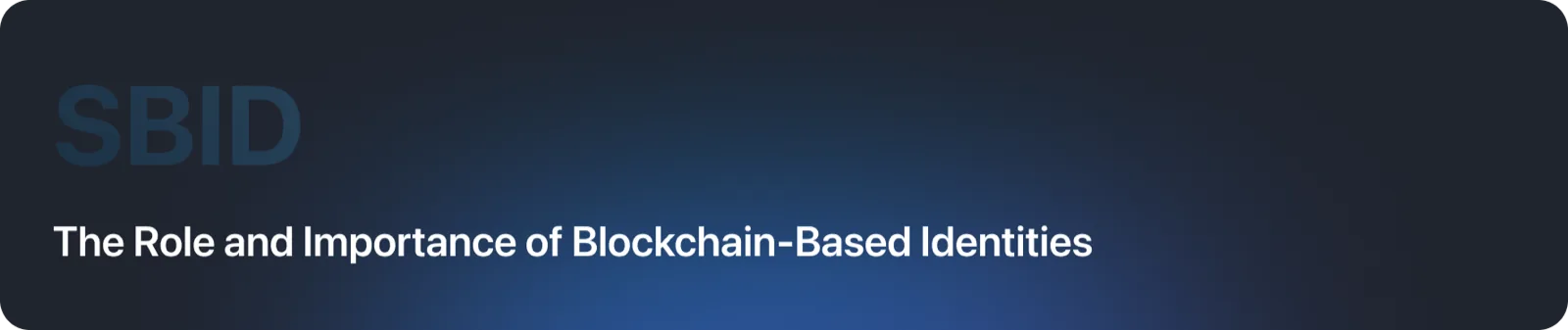 Blockchain-Based Identities for Different Investors