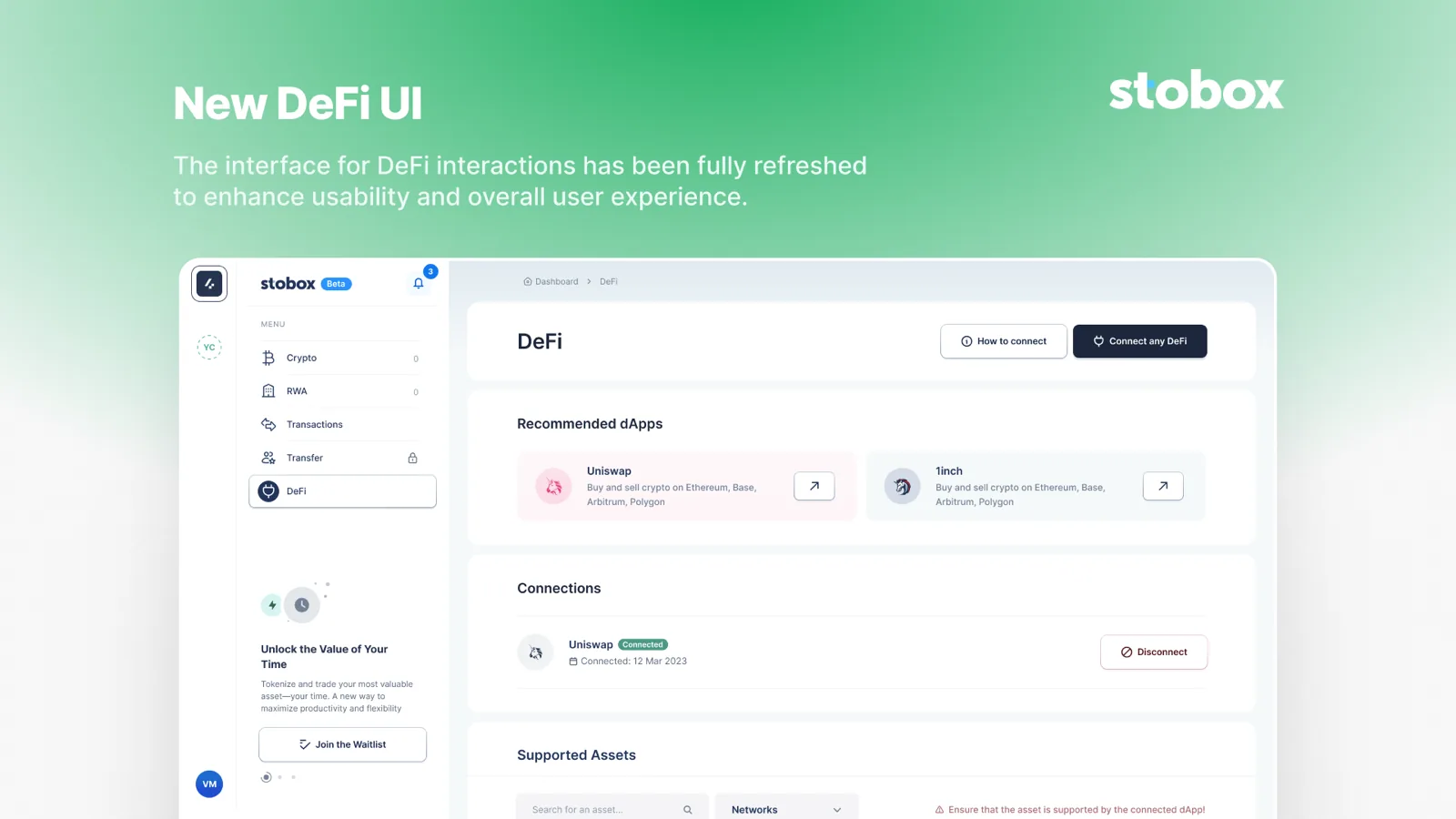 Crypto Tab Redesign: Clarity Meets Control