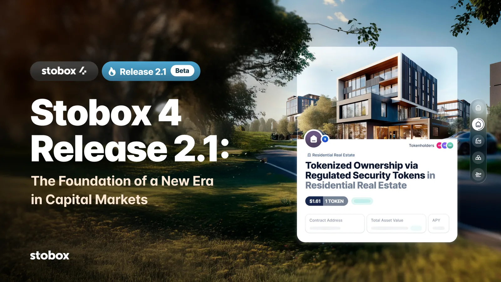 Stobox 4.2.1: Complete Tokenization Infrastructure