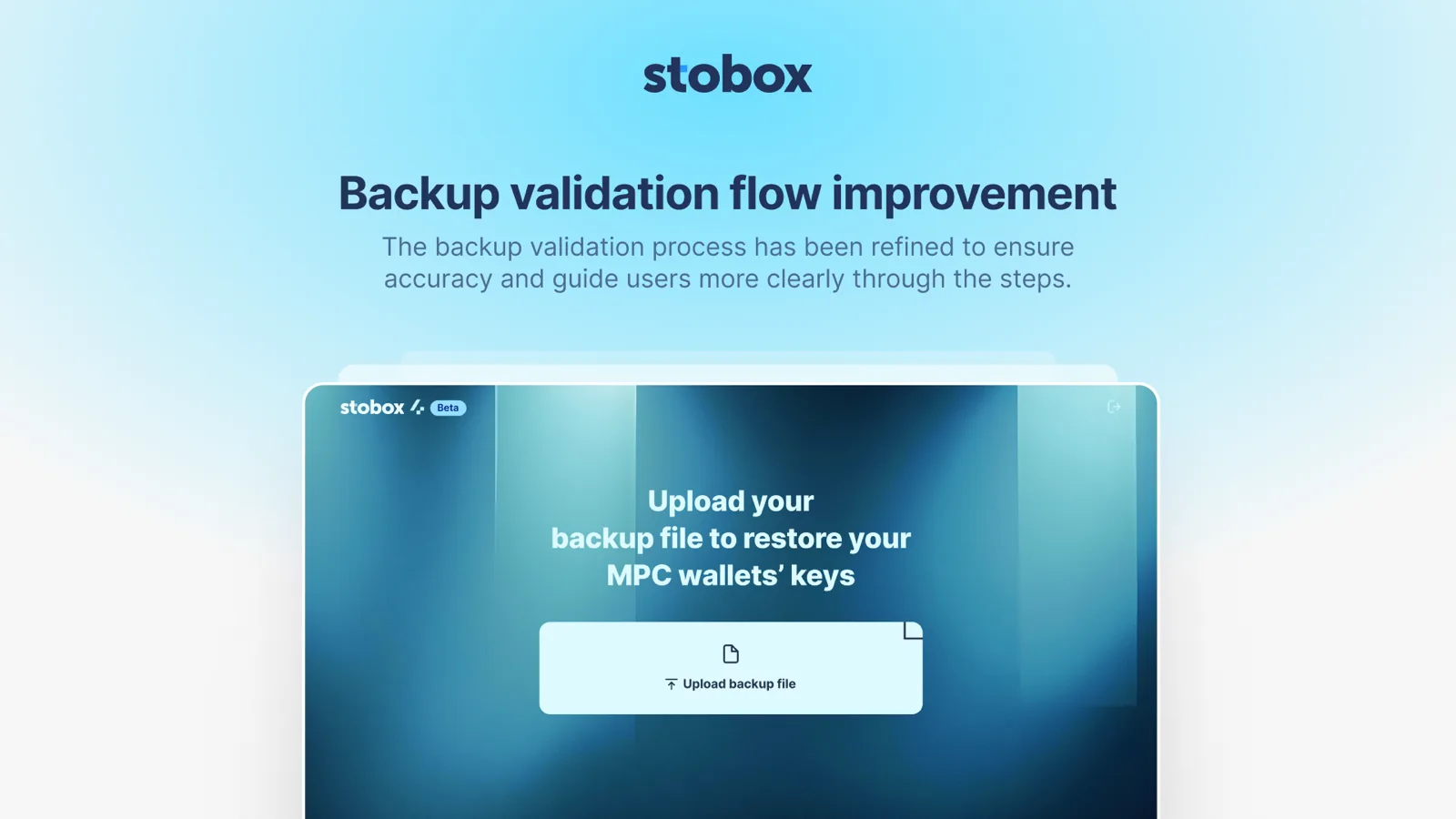 Stobox MPC Wallet Optimization