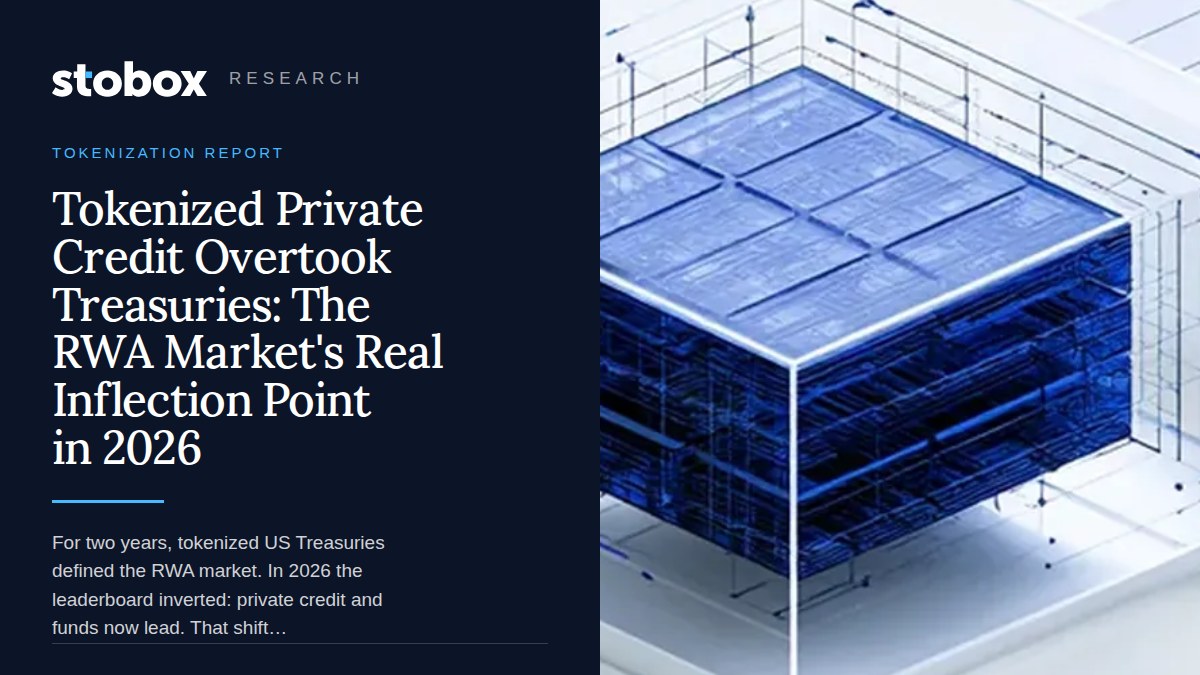 Tokenized Private Credit Overtook Treasuries: The RWA Market's Real Inflection Point in 2026