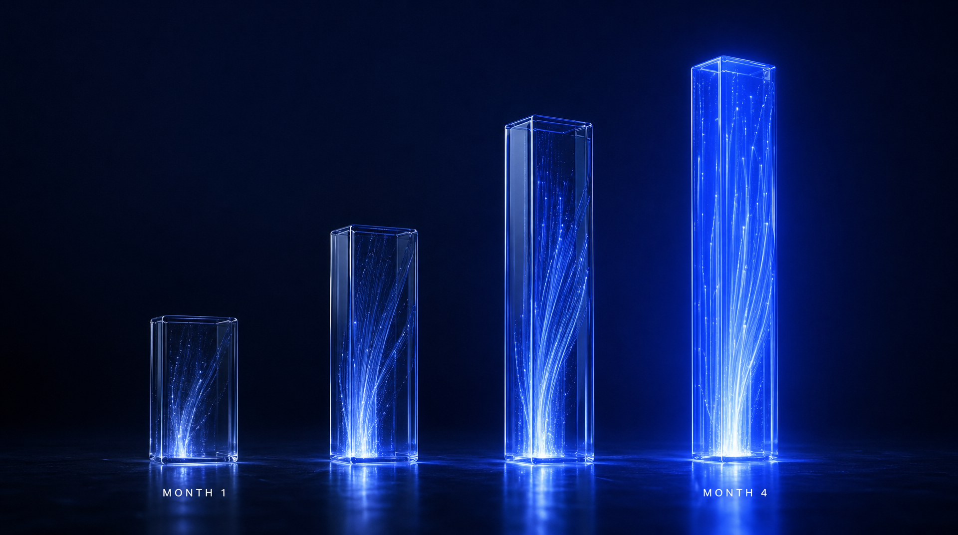 Four-month cost cascade when the wrapper is wrong — month-by-month breakdown