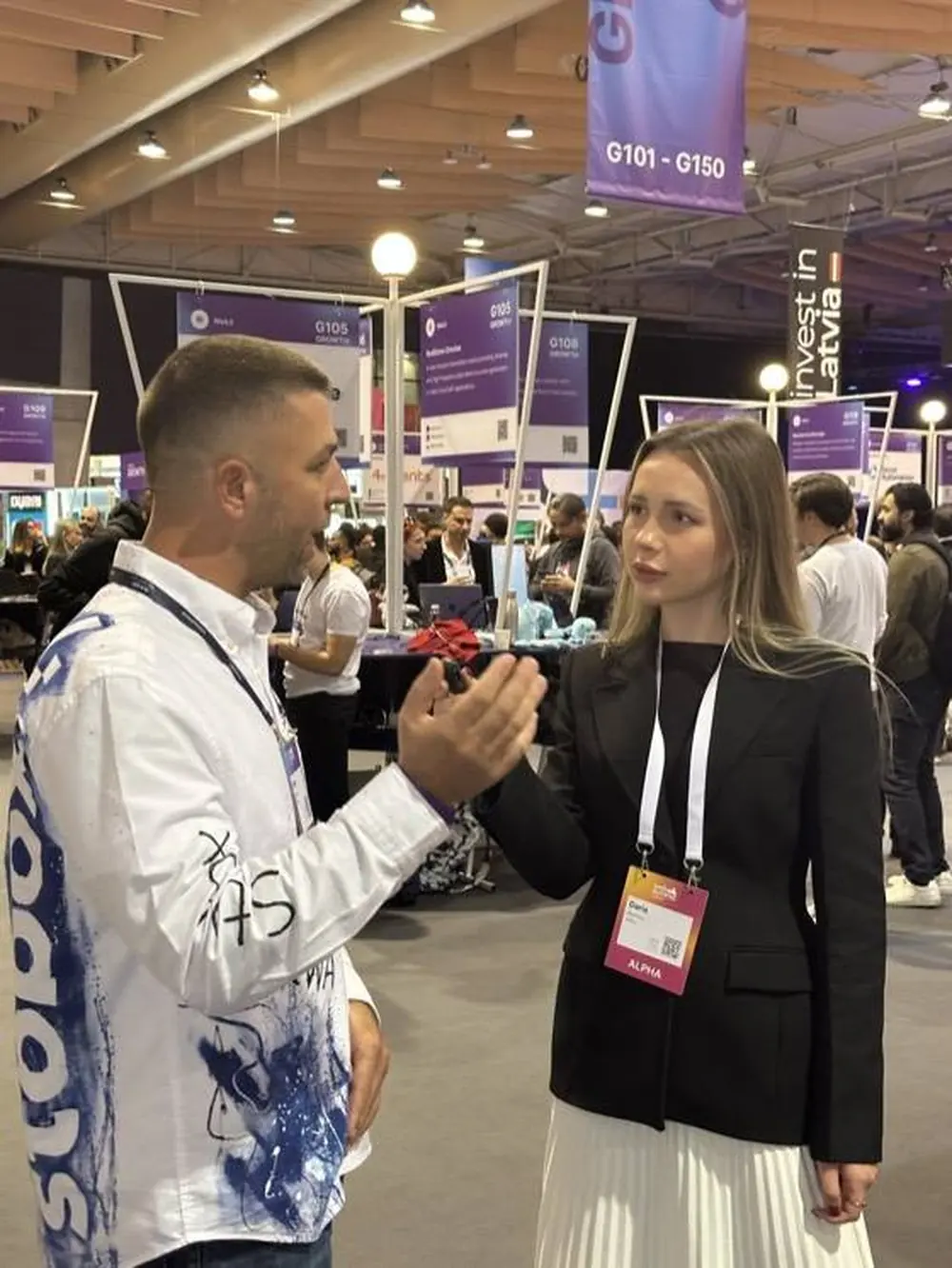 Gene Deyev at an industry event