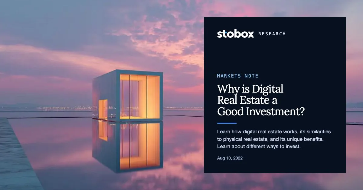 Why is Digital Real Estate a Good Investment?