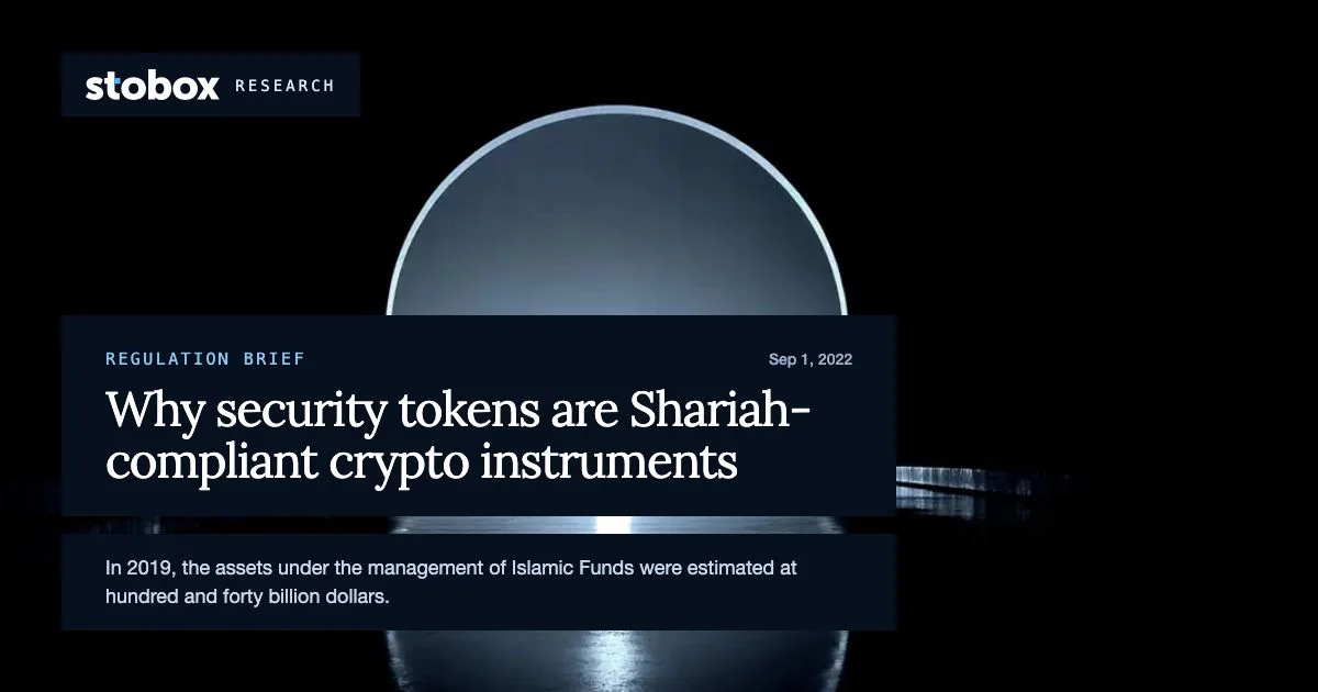 Why security tokens are Shariah-compliant crypto instruments.