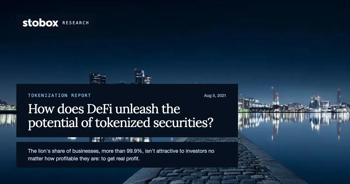 How does DeFi unleash the potential of tokenized securities?