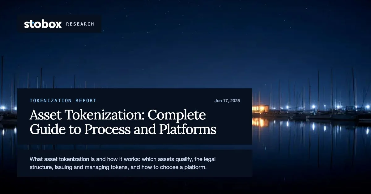 Asset Tokenization: Complete 2026 Guide & Platform Solutions