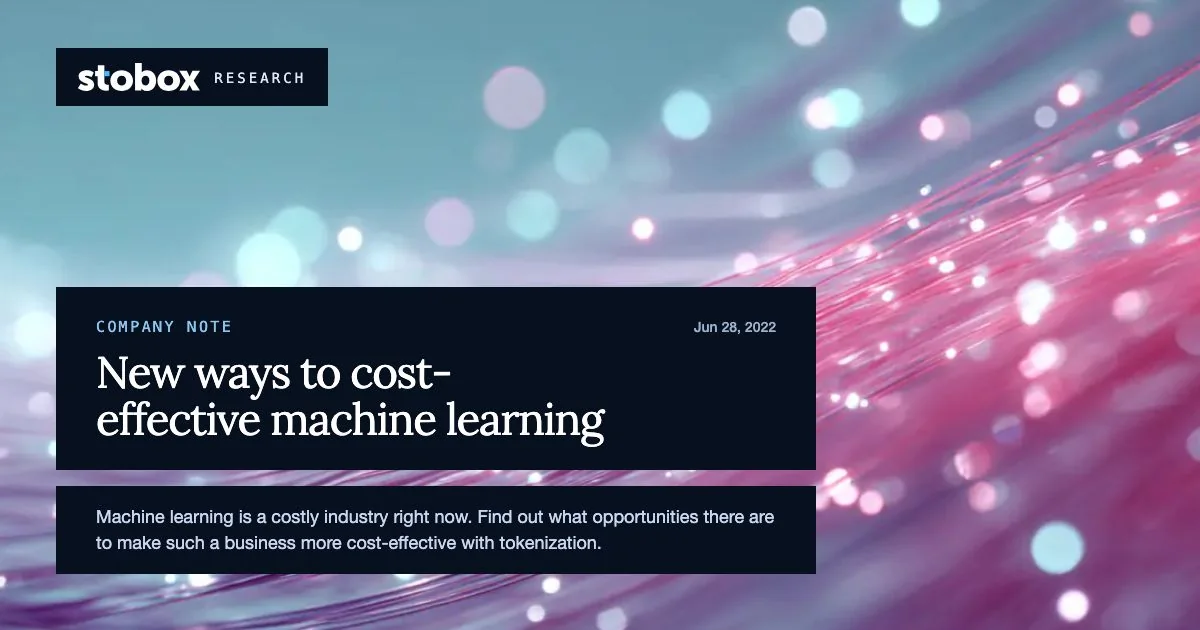 New ways to cost-effective machine learning.
