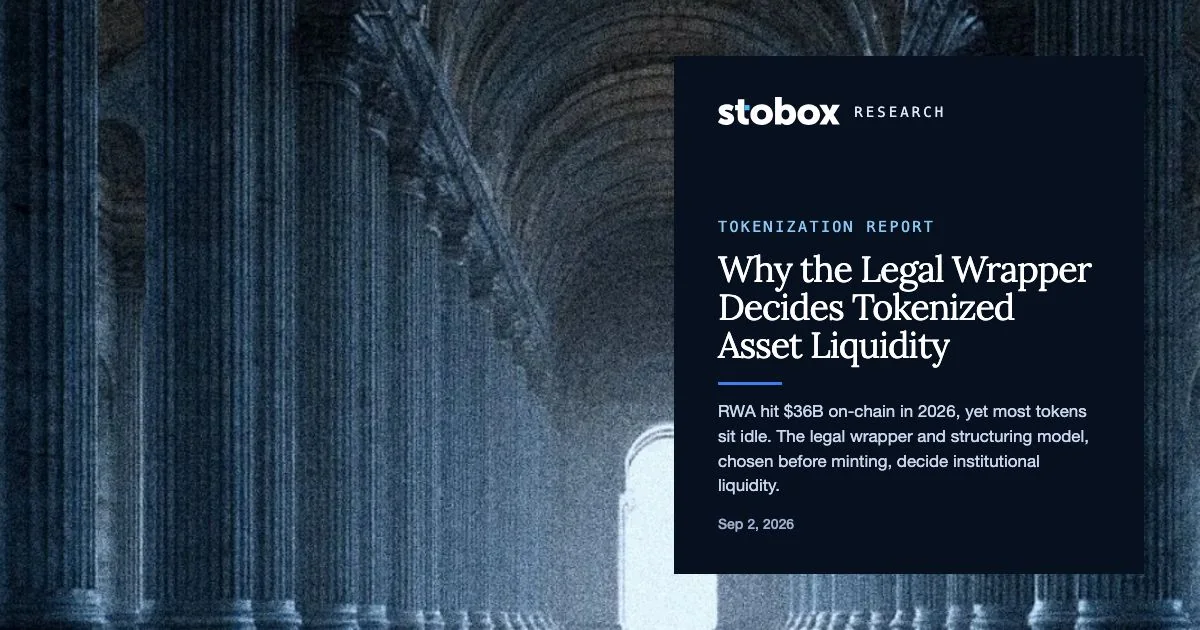 The Wrapper Decides: Why Tokenized Asset Structuring, Not Minting, Determines Institutional Liquidity in 2026
