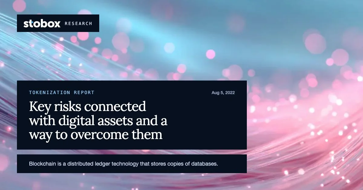 Key risks connected with digital assets and a way to overcome them.