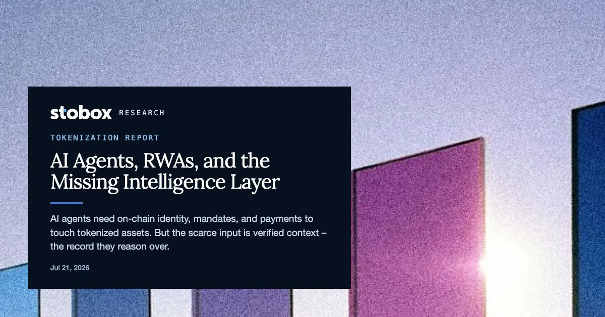 The Missing Primitive for On-Chain AI Agents Isn't a Mandate – It's Verified Context