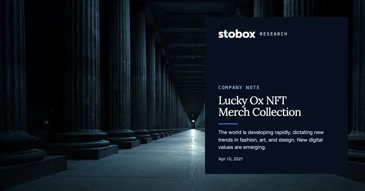 Lucky Ox NFT Merch Collection