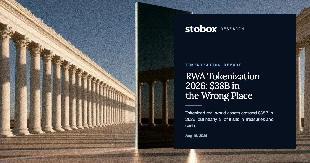 RWA Tokenization in 2026: The $38B Market Is Concentrated in the Wrong Place