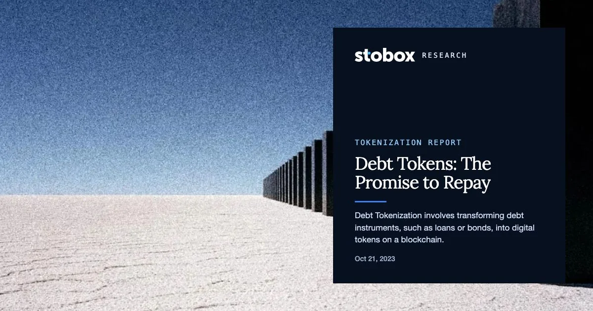 Debt Tokens: The Promise to Repay