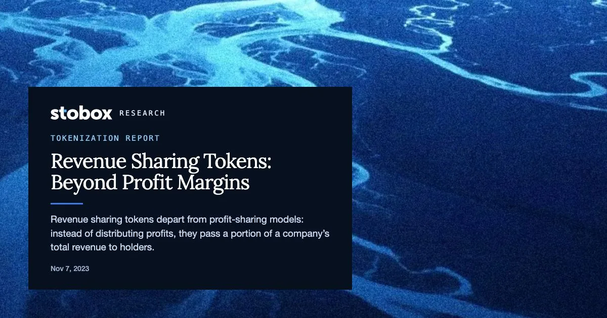 Revenue Sharing Tokens: Beyond Profit Margins