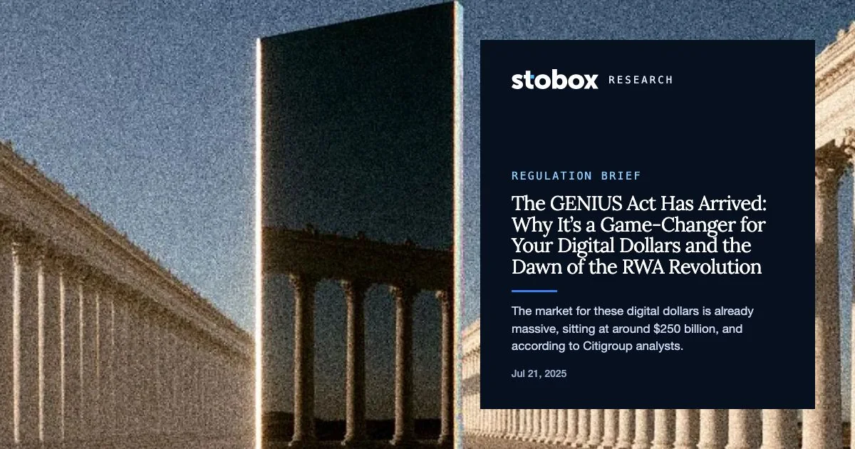 The GENIUS Act Has Arrived: Why It’s a Game-Changer for Your Digital Dollars and the Dawn of the RWA Revolution