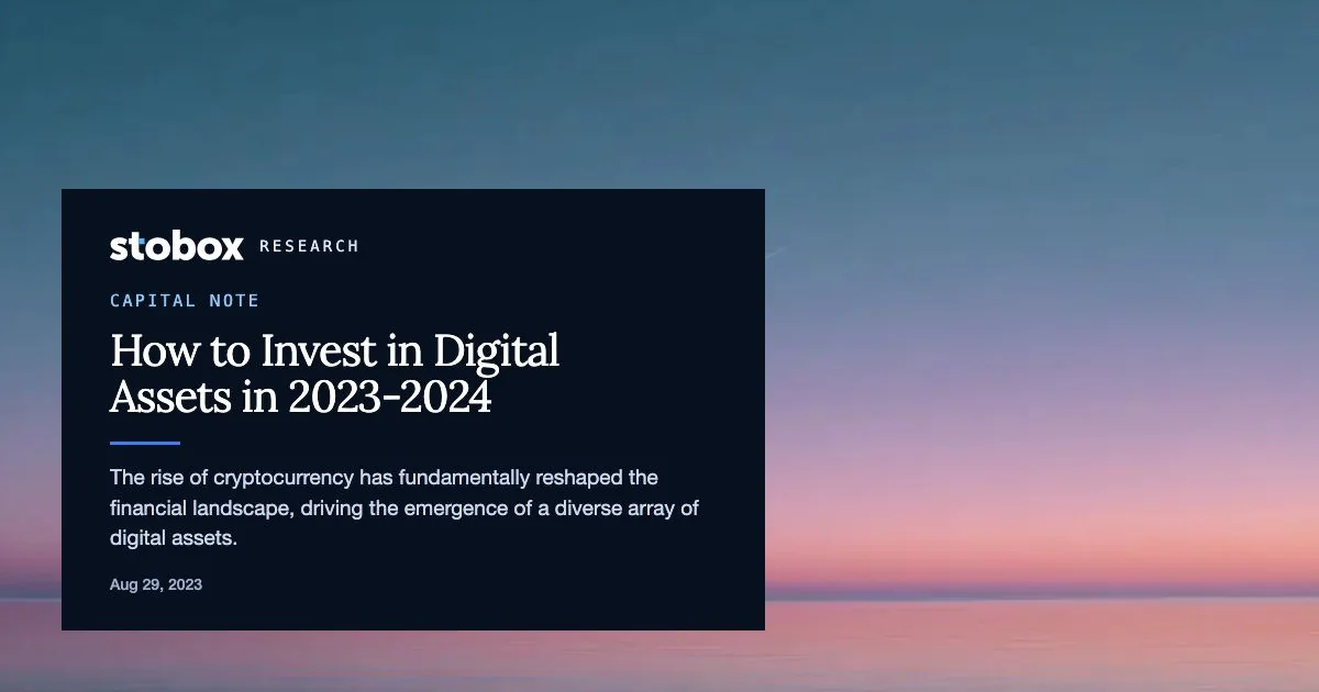 How to Invest in Digital Assets in 2023-2024