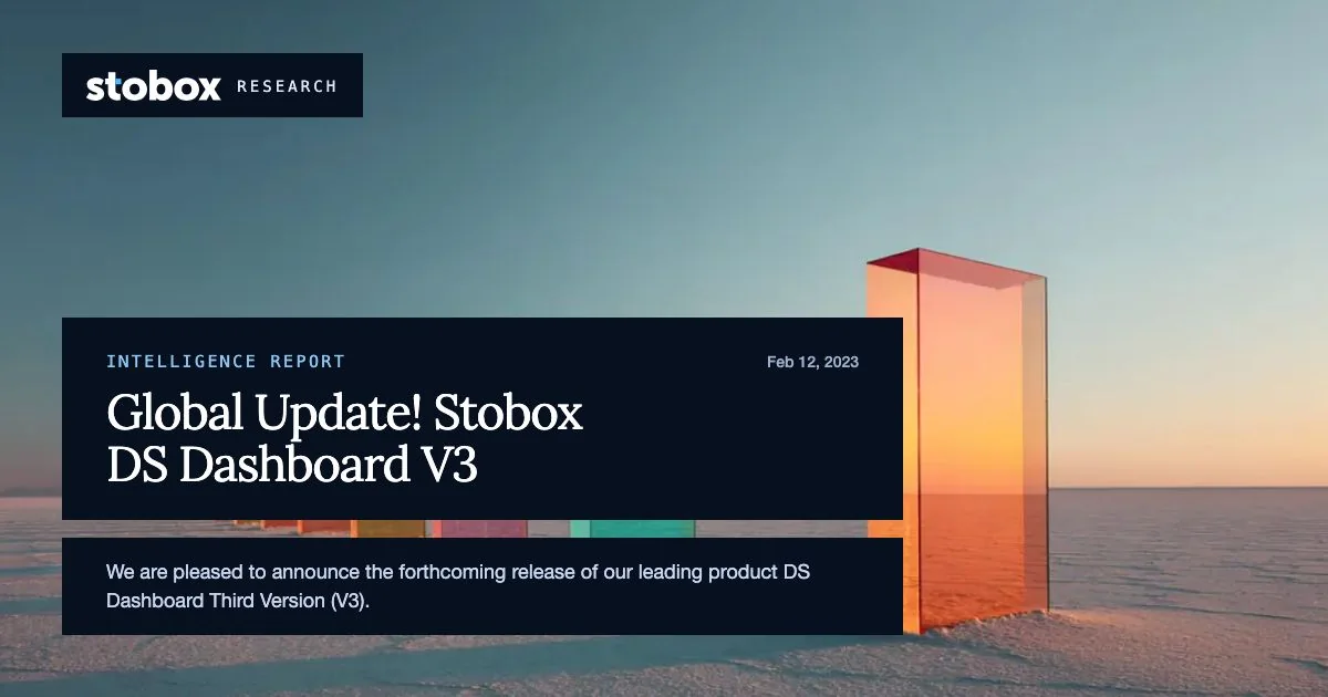 Global Update! Stobox DS Dashboard V3