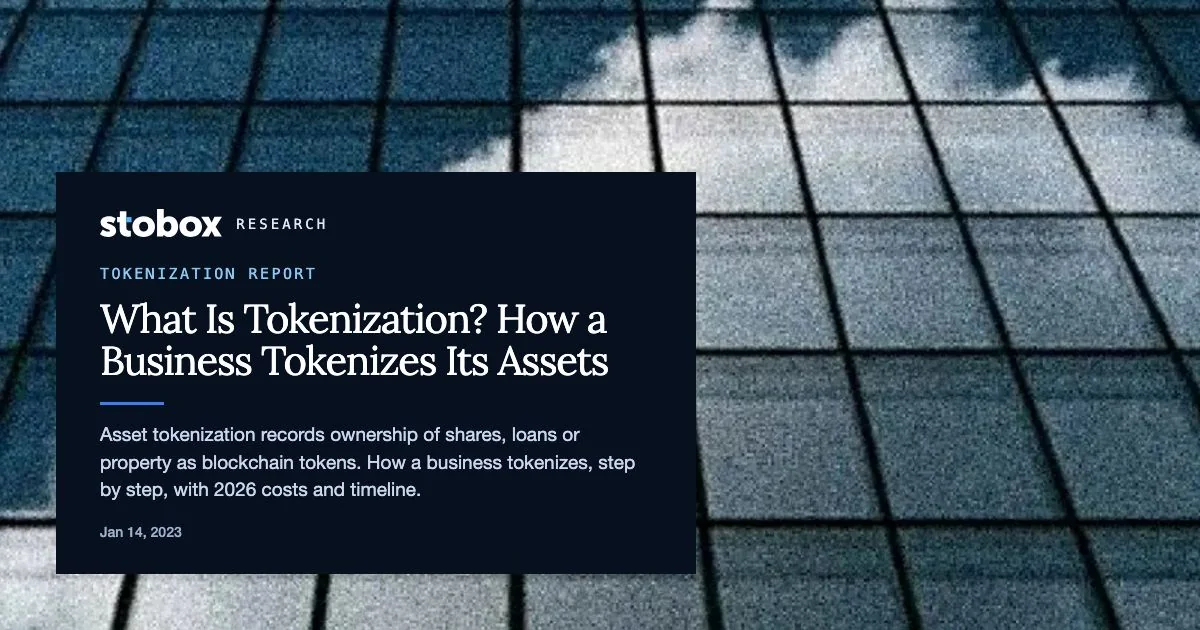 What Is Tokenization? How a Business Tokenizes Its Assets