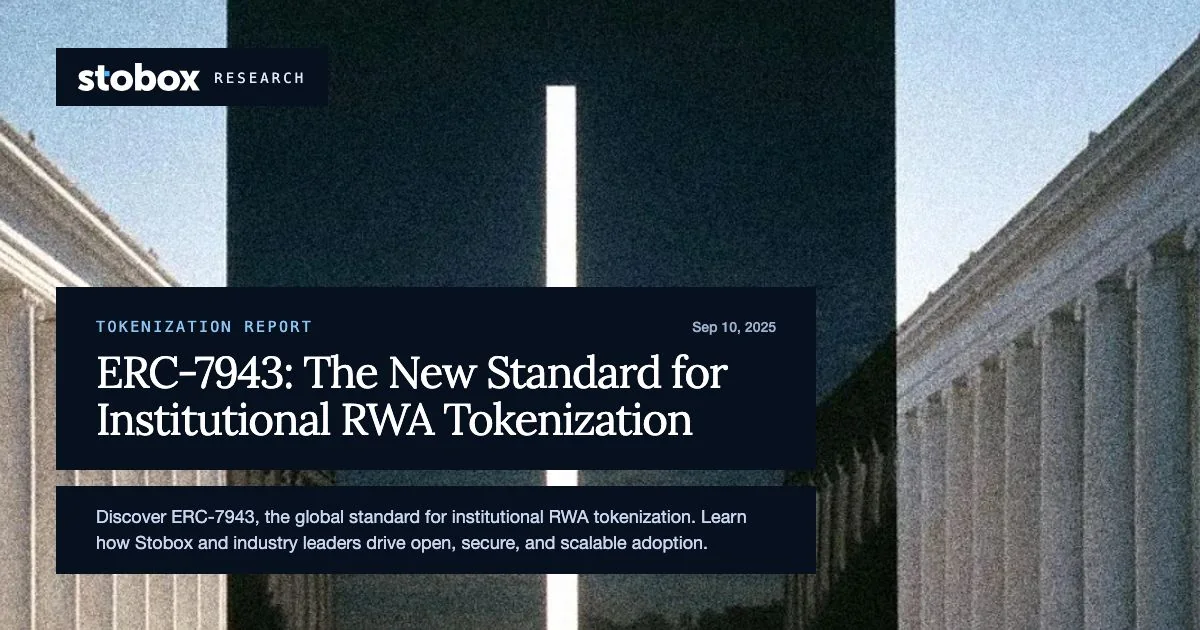 ERC-7943: The New Standard for Institutional RWA Tokenization