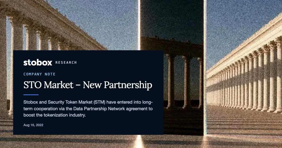 STO Market – New Partnership