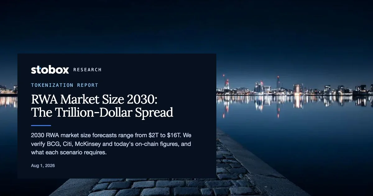 RWA Market Size 2030: What the Trillion-Dollar Projections Actually Say
