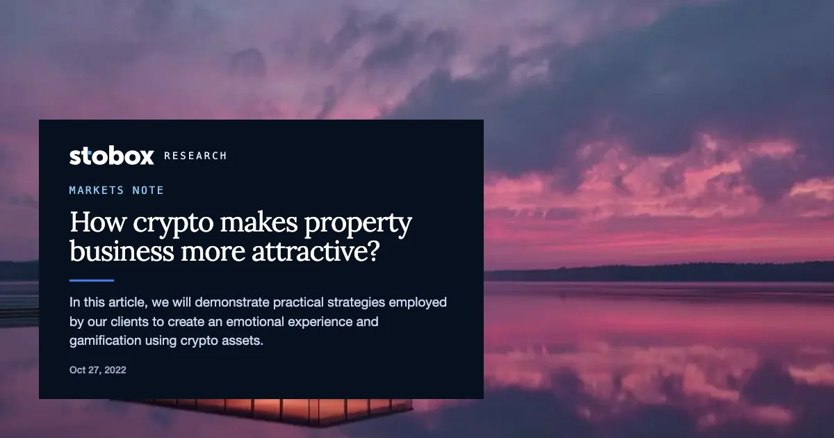 How crypto makes property business more attractive?