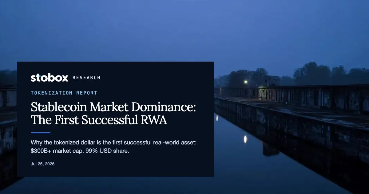 Stablecoin Market Dominance: Why the Tokenized Dollar Was the First Successful RWA