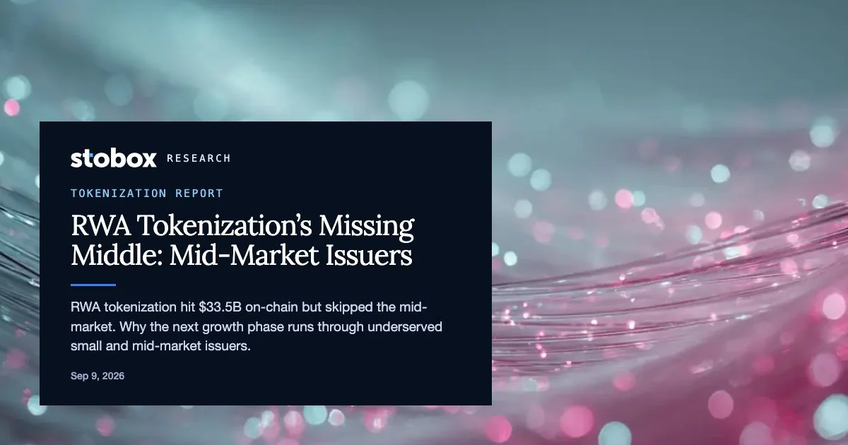 The Missing Middle: Why RWA Tokenization's Next Trillion Runs Through Mid-Market Issuers