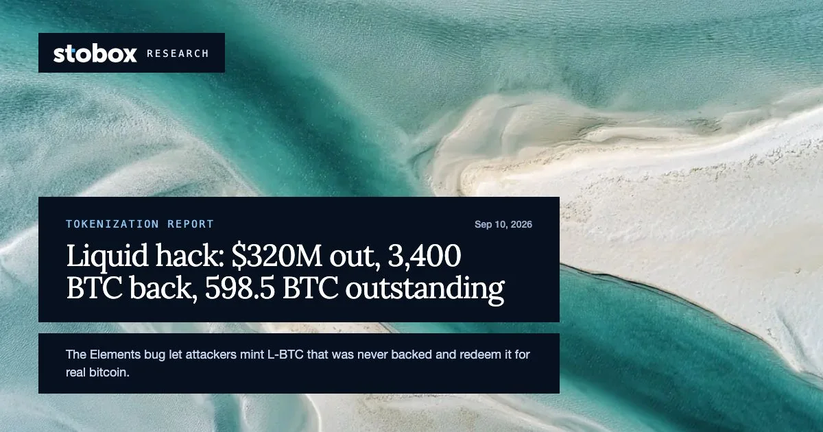 $320M walked out of Liquid, and most of it walked back