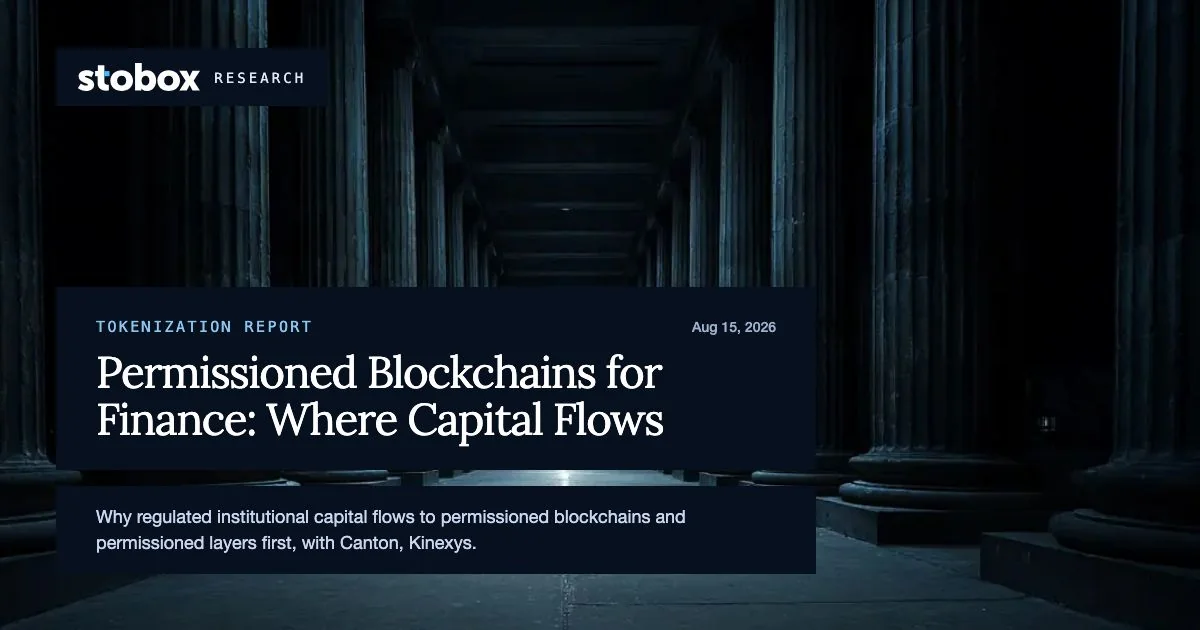 Permissioned Blockchains for Finance: Where Wall Street's Regulated Capital Flows First